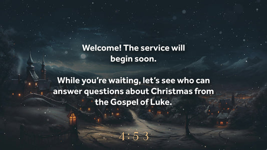 Christmas Villages Trivia Countdown