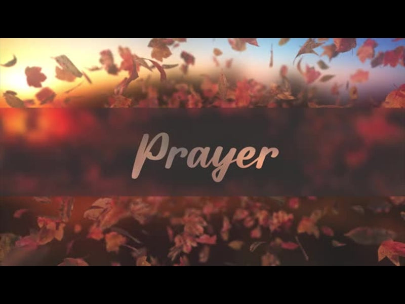 Harvest Prayer