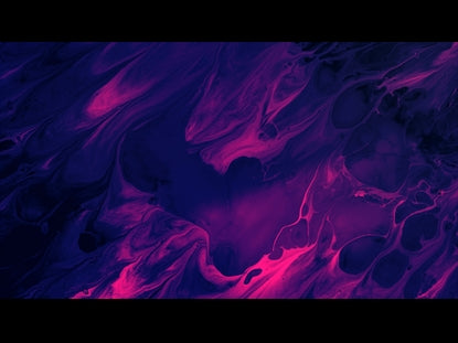 Hot Pink And Blue Swirl