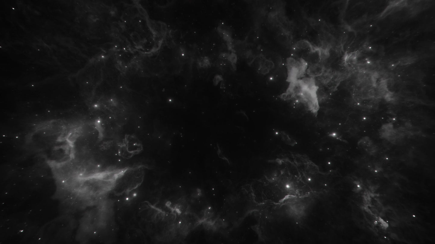 Gravity Raspberry Nebula Bw