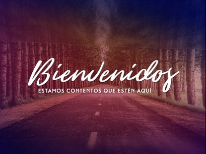 Sojourn Welcome Motion Spanish