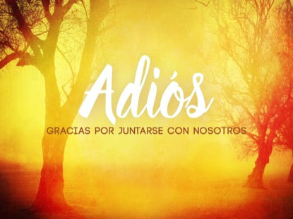 Autumn Forest Closing Motion 2 Spanish