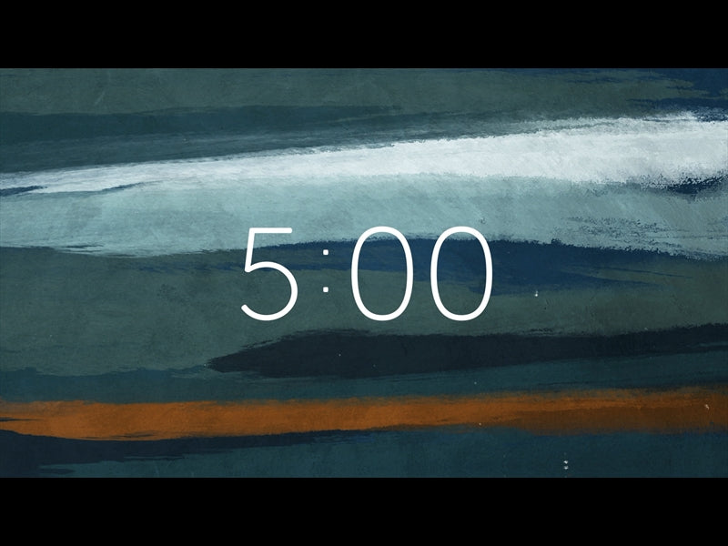 Sea Glass Countdown