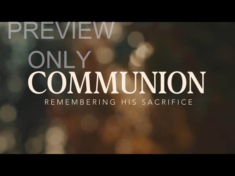 Beautyfall Communion Still