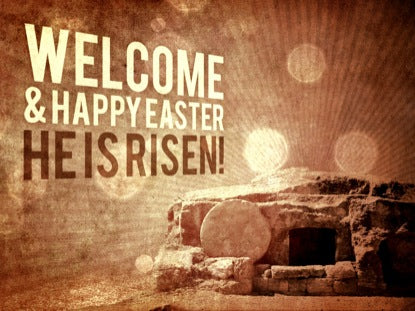 Empty Tomb Grunge Welcome