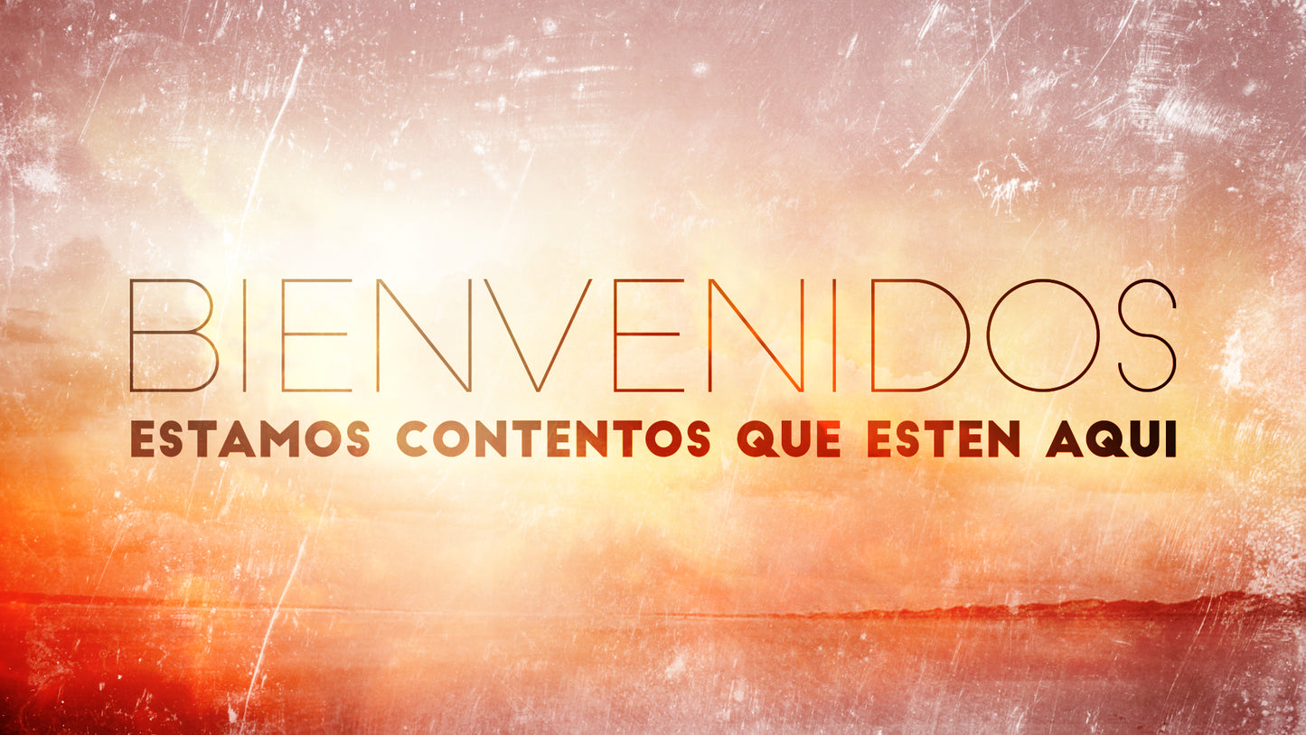 Praise Welcome Still Spanish