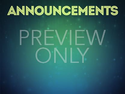 Christmas Lights Announcements Still