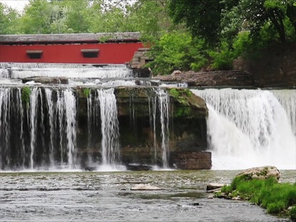 Waterfall And Covered Bridge Loop