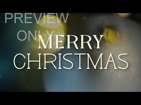 Bright And Beautiful Christmas Still