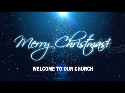 Christmas Tree Motion: Welcome To Our Church