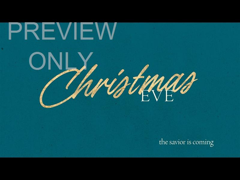 Advent Type Christmas Eve Still