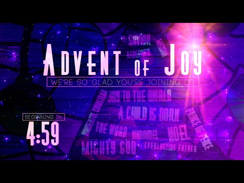 Advent Of Joy Countdown
