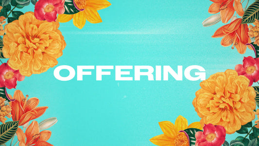 Vintage Floral Offering