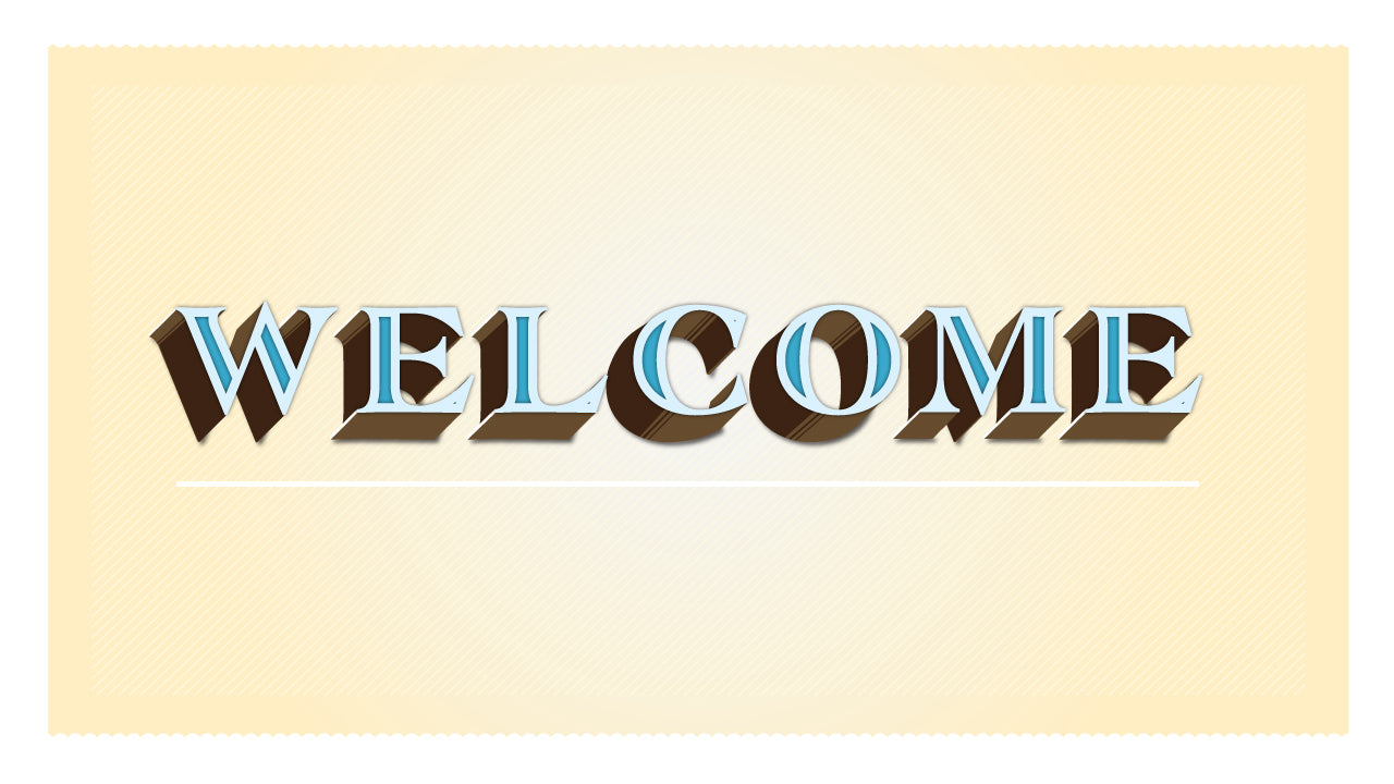 Yellow Welcome Still