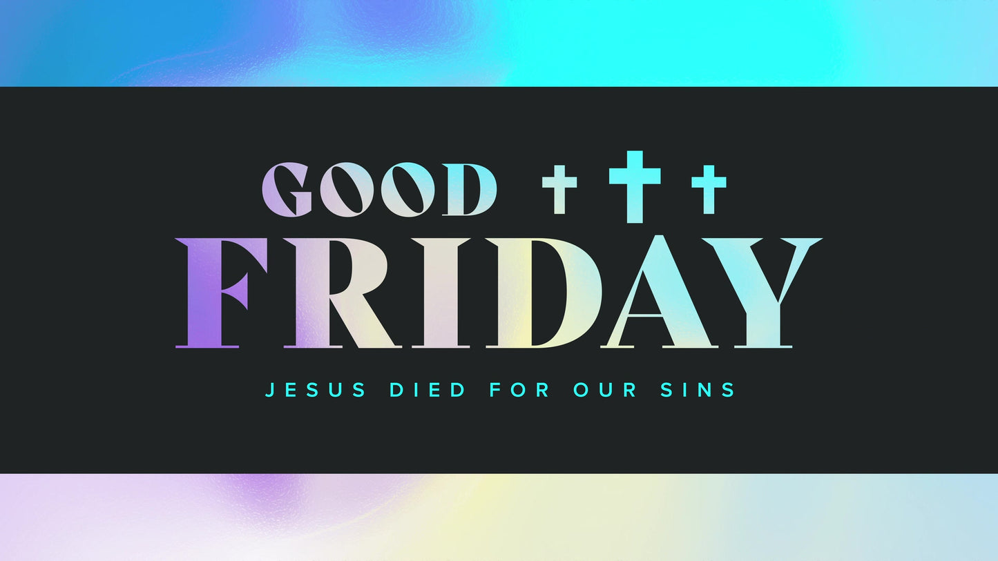 Easter Foil Good Friday Still
