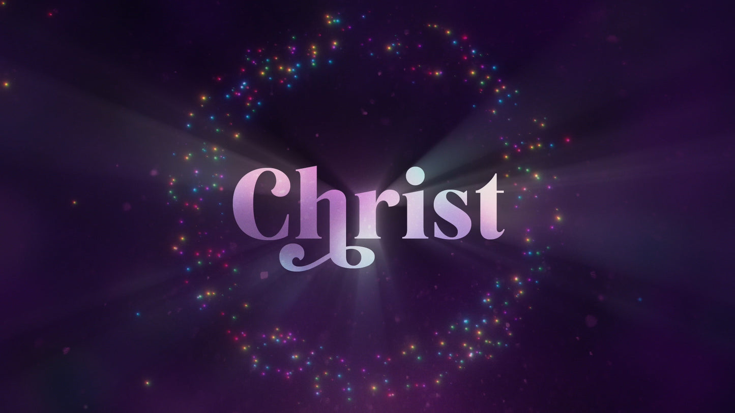 Christmas Glow Advent Christ Still