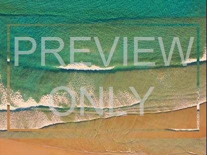 Epic Summer Aerial Top View Waves