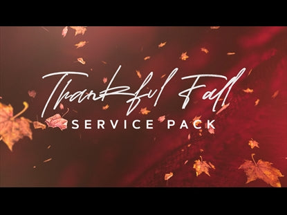 Thankful Fall Service Pack