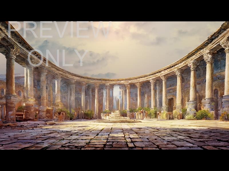 Easter Story Roman Courtyard 2 Still