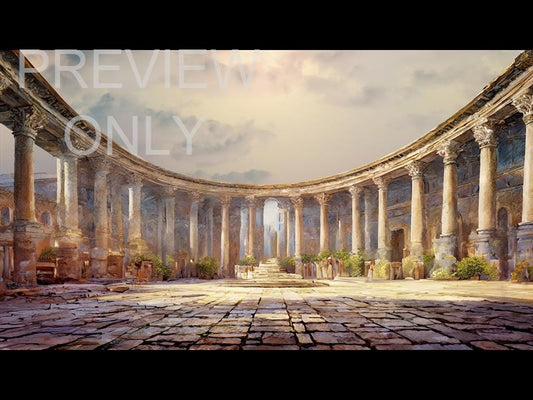 Easter Story Roman Courtyard 2 Still