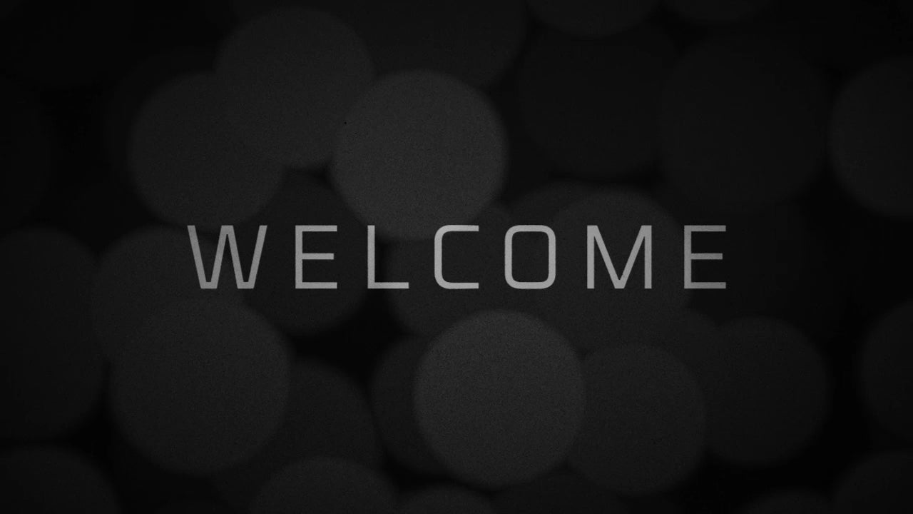 Grayscale Bokeh Welcome Still
