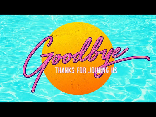 Pool Side Goodbye