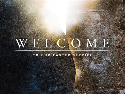 Bright Holy Week Easter Welcome
