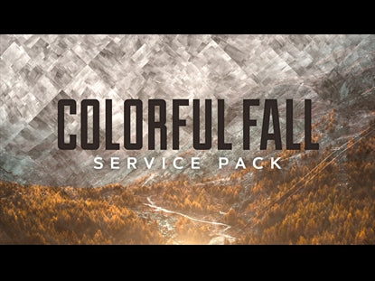 Colorful Fall Service Pack