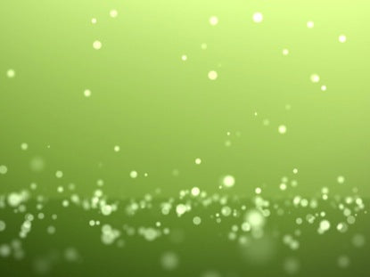 Green Sparks Falling