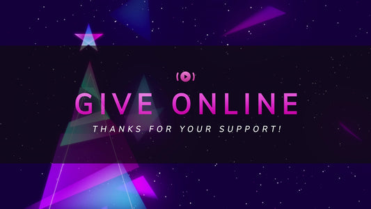 Retro Christmas Give Stream Still