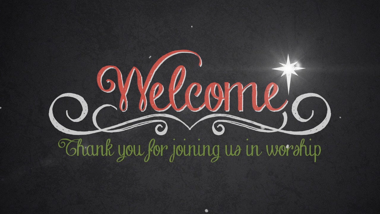 Vintage Christmas Welcome 01 Still