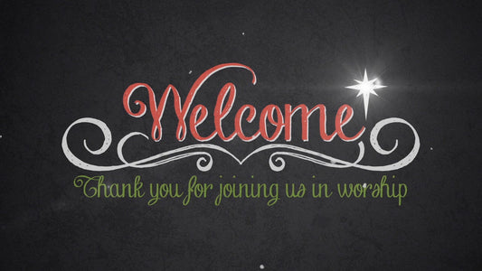 Vintage Christmas Welcome 01 Still