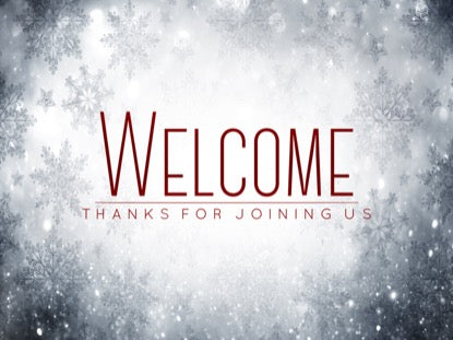 Tis The Season Welcome Motion