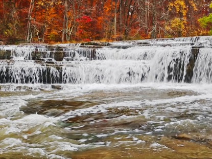 Autumn At Upper Cataract Falls