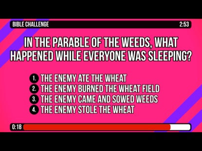 Bible Challenge Countdown - Matthew 13:10-46
