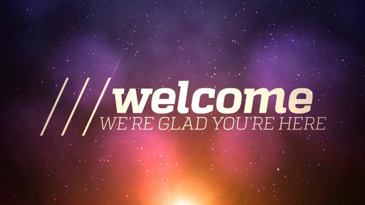 Colorful Cosmos Welcome