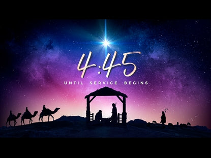 Christmas Night Nativity Countdown