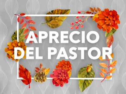 Colors Of Fall Pastor Appreciation Motion - Spanish
