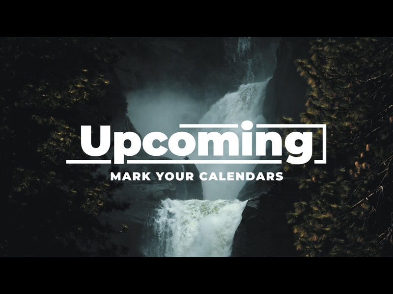 Waterfalls Upcoming