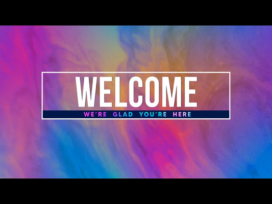 Maundy Thursday Paint: Welcome