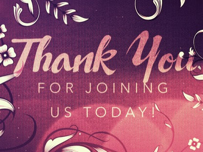 Filigree Flowers Closing Motion