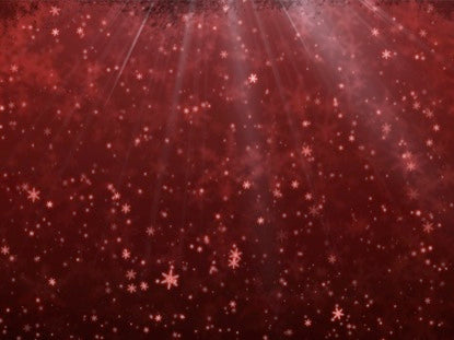 Snow Flakes Red