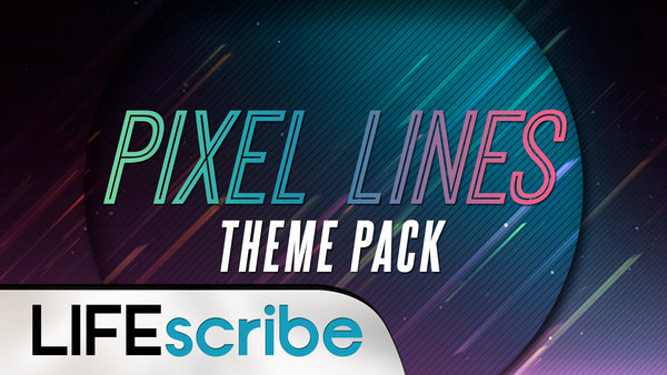 Pixel Lines Theme Pack