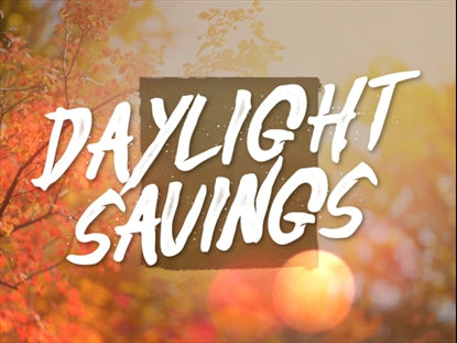 Fall Events Daylight Savings Title Motion