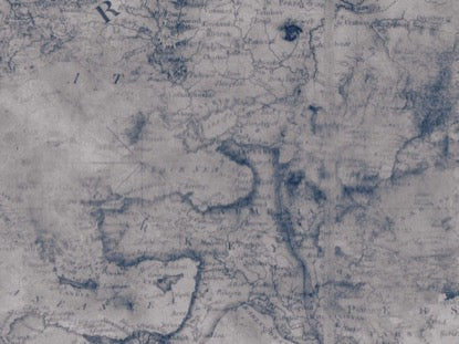 World Maps Blue