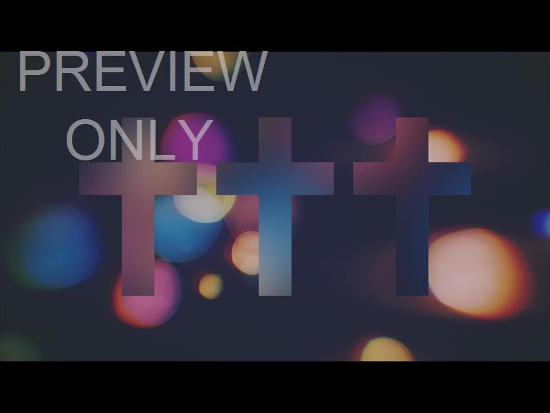 Blissful Bokeh Sermon Title 4