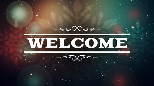 Vintage Christmas Welcome 02