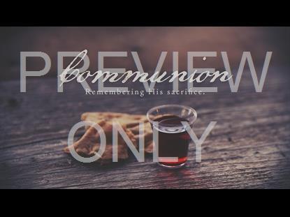 Communion Title Graphic