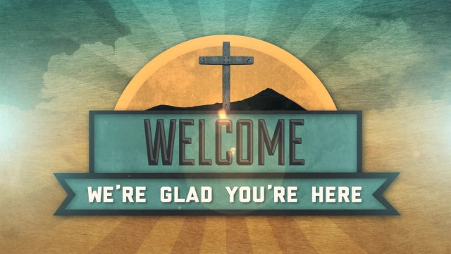 Vintage Easter Welcome