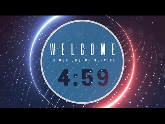 Five Minute Countdown - Modern Church Service
